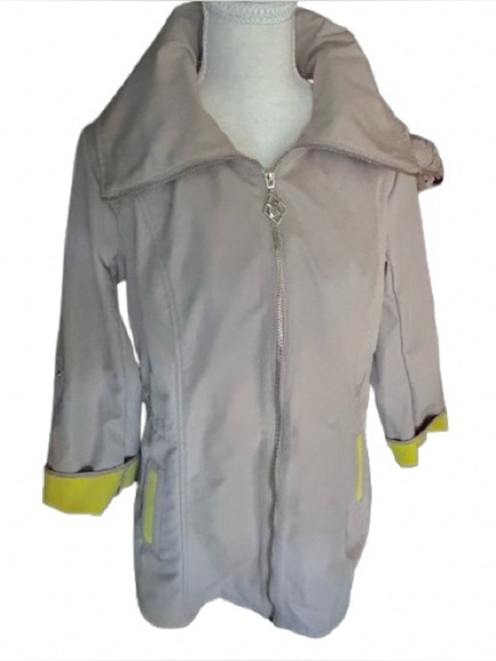 Lightweight DENNIS BASSO Jacket Windbreaker Extra Small Designer Rain Jacket